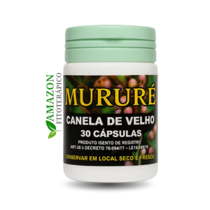 Mururé com Canela de Velho suplemento natural