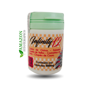 Cápsulas Infinity 12 para fortalecimento de ossos e articulações